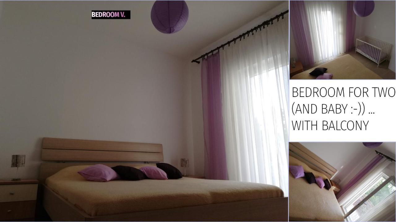 Spacious Family Apartment With Parking In The Shade And Barbecue House Šibenik Esterno foto