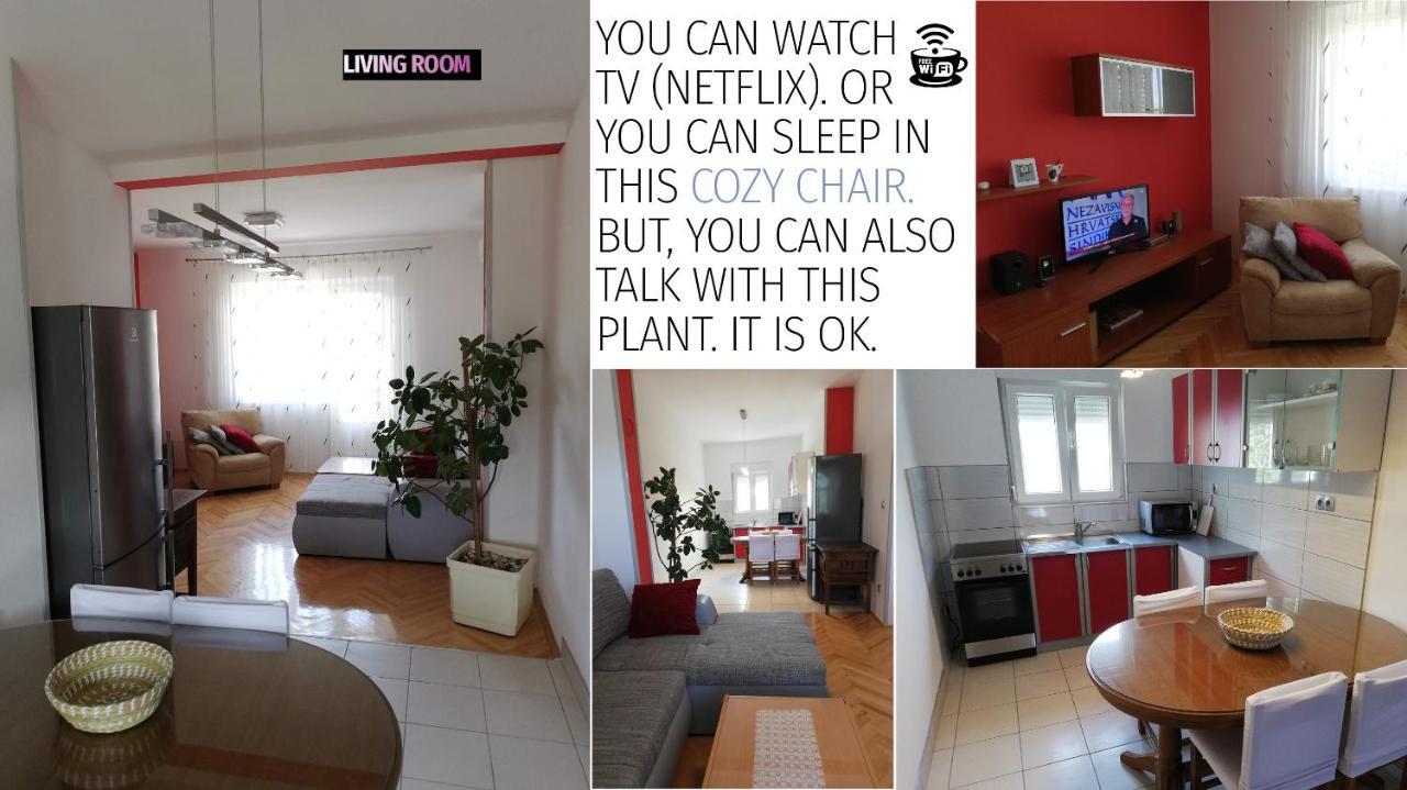 Spacious Family Apartment With Parking In The Shade And Barbecue House Šibenik Esterno foto